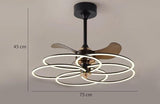 Lovel LED Smart Voice Assist Fan Chandelier