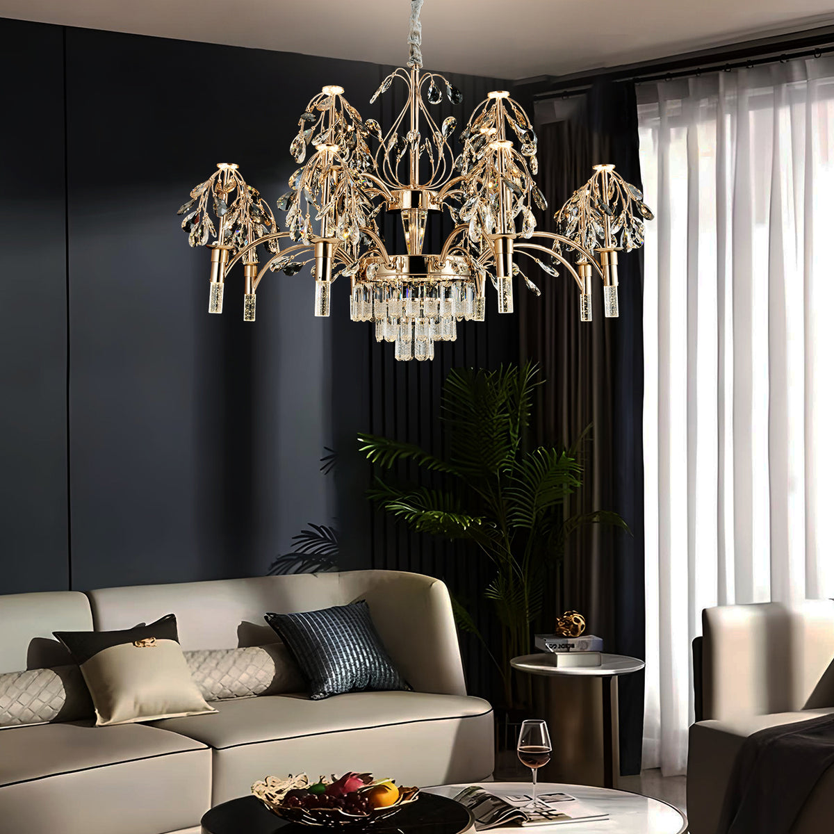 Zenix Smart Voice LED Chandelier – Smartway Lighting