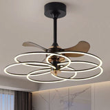 Lovel LED Smart Voice Assist Fan Chandelier