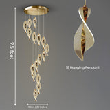 Mellachola Double Height Smart Modern LED Chandelier