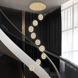 Meriza Double Height Smart Modern LED Chandelier