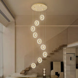 Meriza Double Height Smart Modern LED Chandelier