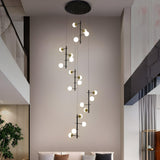 Priscila Double Height Modern LED Chandelier