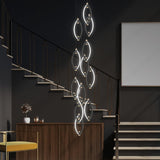 Terry Double Height Modern Smart LED Chandelier