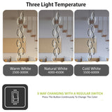 Terry Double Height Modern Smart LED Chandelier
