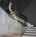 Percival LED Smart Voice Assist Chandelier