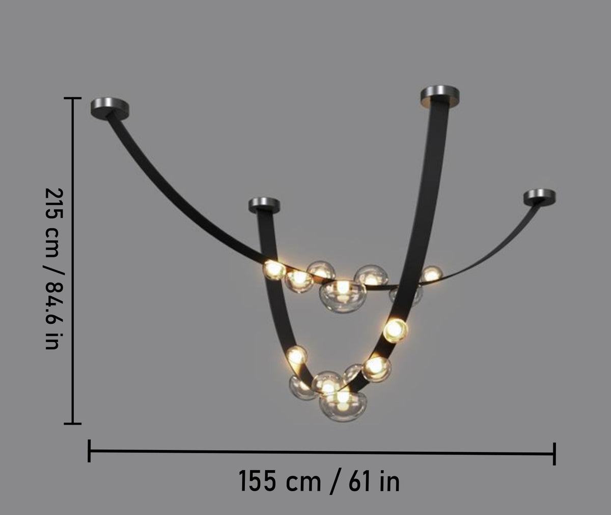 Iroise LED Smart Voice Assist Chandelier | Smartway Lighting – Smartway  Lighting