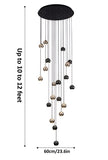 Euxine LED Smart Voice Assist Chandelier 22 Hanging