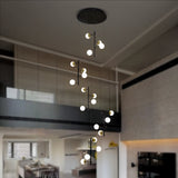 Priscila Double Height Modern LED Chandelier