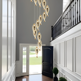 Mellachola Double Height Smart Modern LED Chandelier