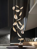 Winter LED Smart Voice Assist Chandelier 15 Hanging