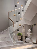 Euxine LED Smart Voice Assist Chandelier 22 Hanging