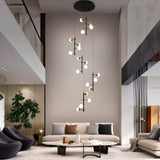 Priscila Double Height Modern LED Chandelier