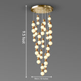 Haelogen Double Height Smart Modern LED Chandelier