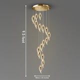 Frisian Double Height Smart Modern LED Chandelier