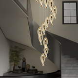 Mellachola Double Height Smart Modern LED Chandelier