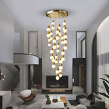 Haelogen Double Height Smart Modern LED Chandelier