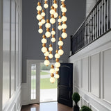 Haelogen Double Height Smart Modern LED Chandelier