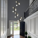 Priscila Double Height Modern LED Chandelier