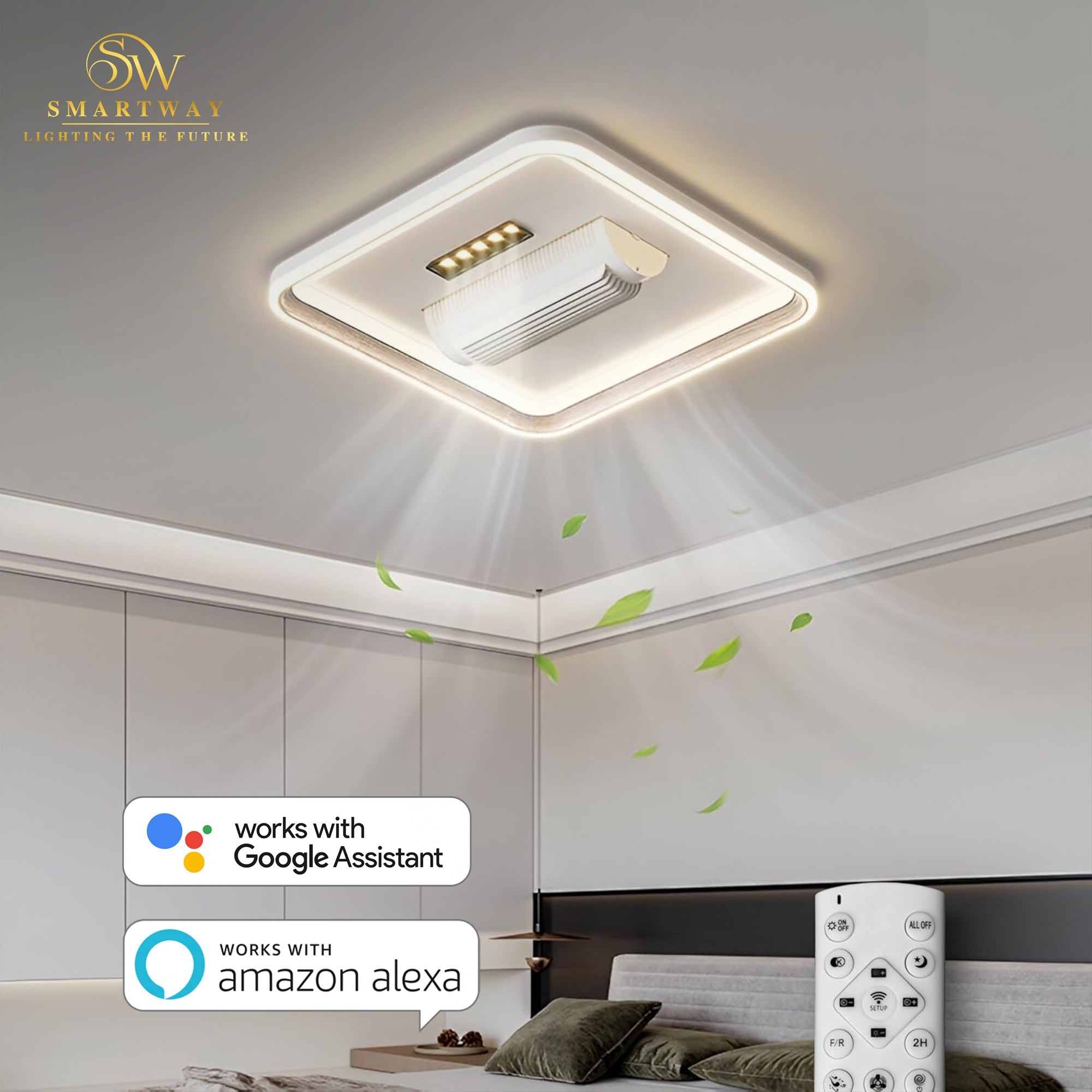 Smart Fan Chandeliers