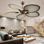 Kinsley LED Smart Voice Assist Fan Chandelier - Smartway Lighting