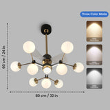 Enigma LED Smart Fan Chandelier