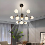 Enigma Smart Fan Chandelier