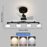 Perenz LED Smart Voice Assist Fan Chandelier