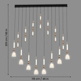 Diretta Smart Voice LED Chandelier