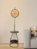 Notturna Elegance Floor Clock Lamp