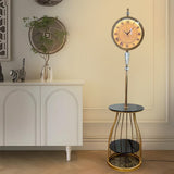 Notturna Elegance Floor Clock Lamp