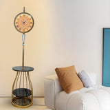 Notturna Elegance Floor Clock Lamp