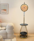 Notturna Elegance Floor Clock Lamp