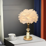 Silken Feather LED Table Lamp