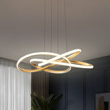 Lara Gold Modern LED Chandelier