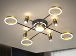 Maarten Gold LED Smart Voice Assist Chandelier