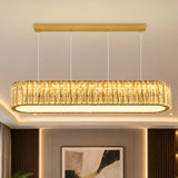 Clyro Luxury Oval Crystal Chandelier