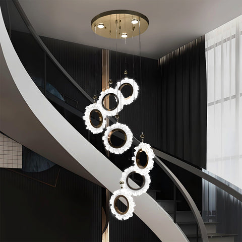 Klaus LED Smart Voice Assist Chandelier