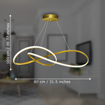 Milady LED Smart Voice Assist Chandelier