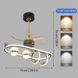Nuvola Smart LED Fan Chandelier