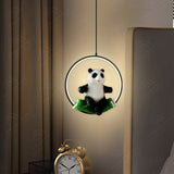 Pandora Panda Halo Ring LED Pendant Light