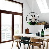 Pandora Panda Halo Ring LED Pendant Light