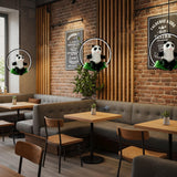 Pandora Panda Halo Ring LED Pendant Light