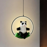 Pandora Panda Halo Ring LED Pendant Light