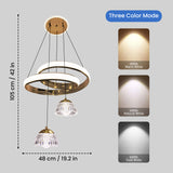 Solis Round Smart Voice LED Chandelier