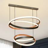 Carola Modern Smart LED Linear Chandelier