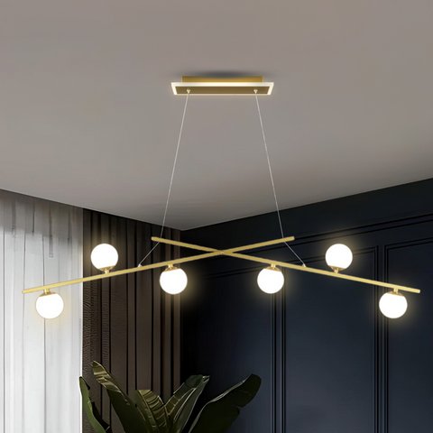 Nora Gold LED Smart Voice Assist Chandelier