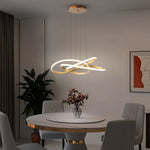 Lara Gold Modern LED Chandelier