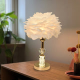 Silken Feather LED Table Lamp