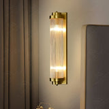 Kaira Modern Fluted Glass Designer LED Wall Light